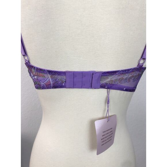 Savage x Fenty Lingerie Bohemian Cage Floral Embroidered Bra - Picture 11 of 11